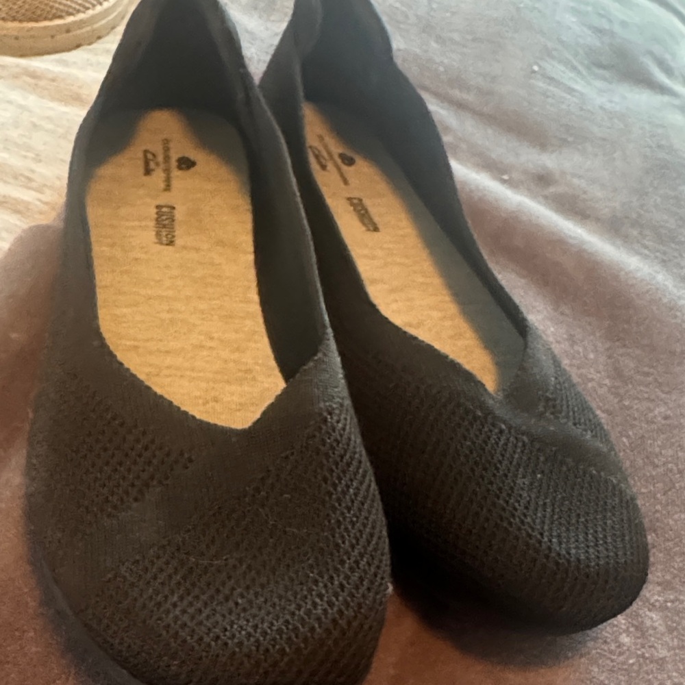 Clarks Black Women's Flats